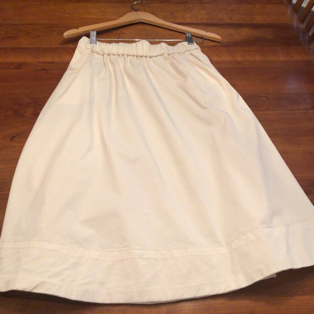 Everlane Poplin Skirt